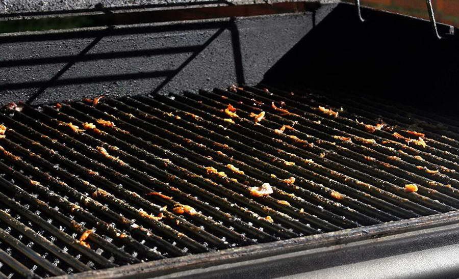 dirty grill grates