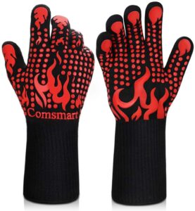 heat resistant grilling gloves