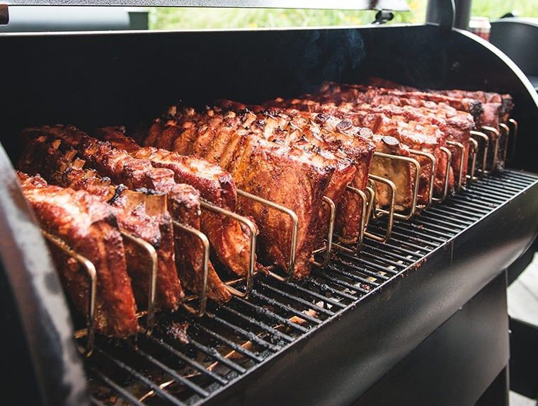 rib rack for beef and pork ribs