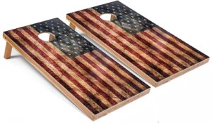 american flag cornhole