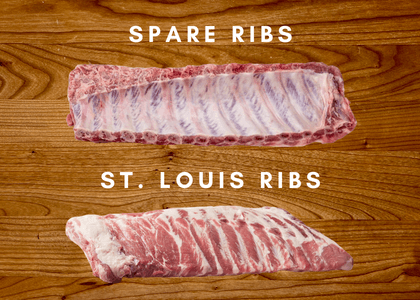 Spare Ribs vs. St. Louis Ribs