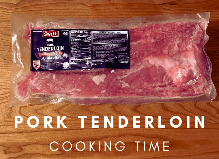 pork tenderloin cooking time